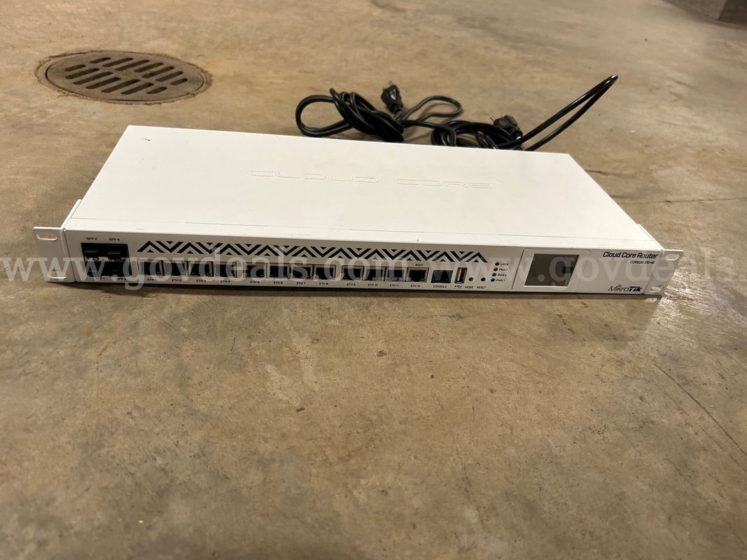 MikroTik CCR1036-12G-4S-EM Cloud Core Router – Enterprise Network Router