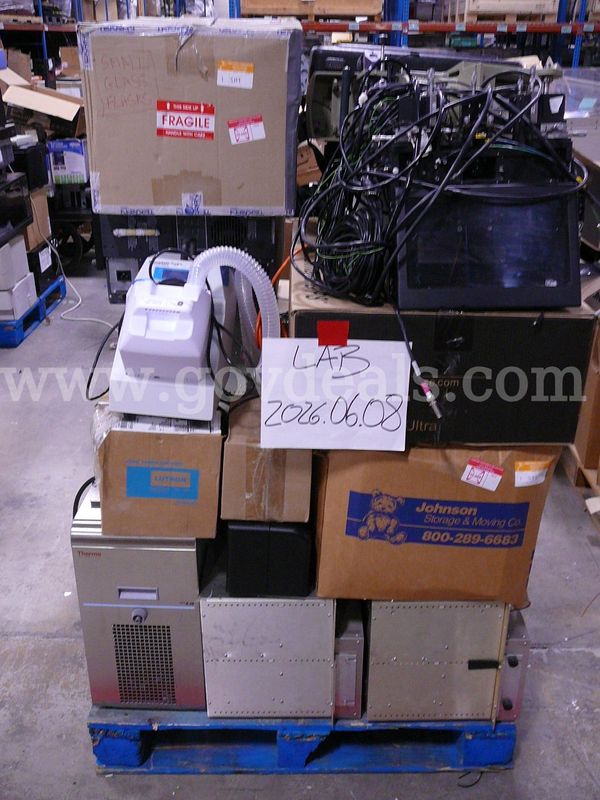 Pallet of Assorted Lab Equipment