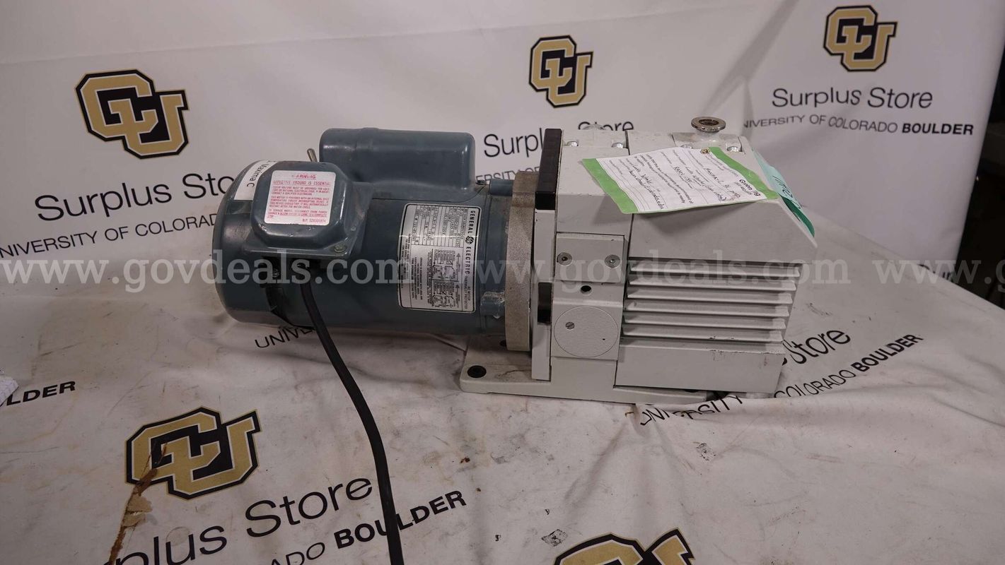 Fisher Scientific Maxima-C RV Pump, General Electric Motor