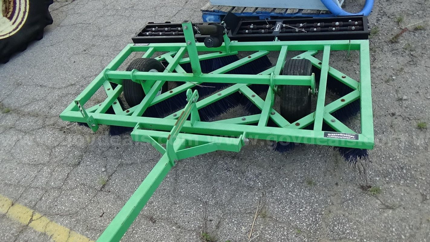 Used GreensGroomer Turf Sweeper