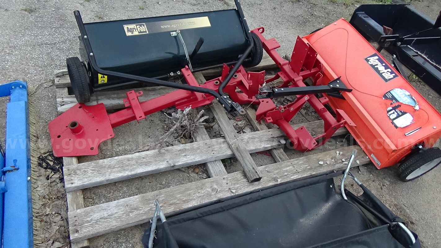 Used (2) Turf Sweeper with Other parts