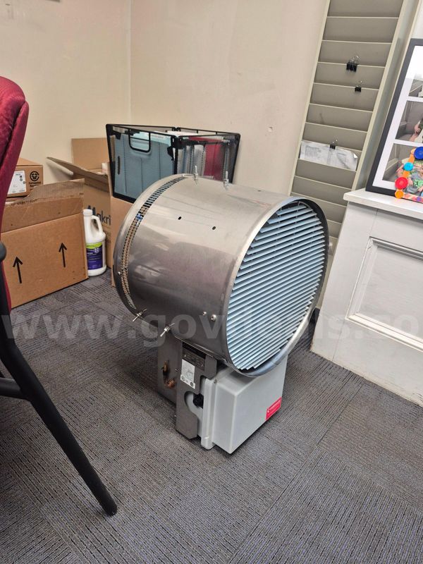 Forced Air Heater/ Corrosion Resistant/ Hose Down