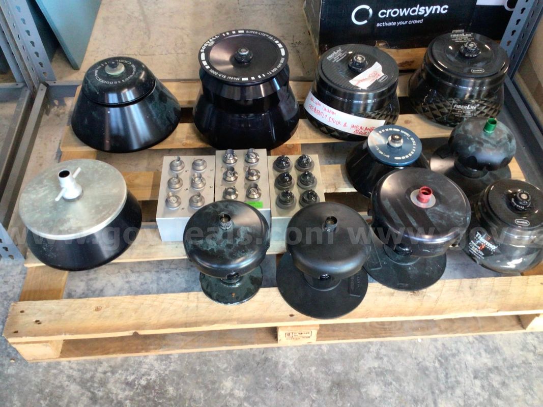 Lot of Centrifuge Rotors