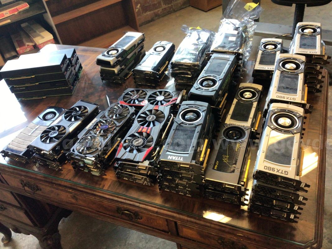 Lot of Graphics Cards