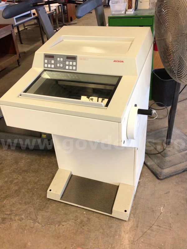 Microm HM 505 E Cryostat for Parts/Repairs