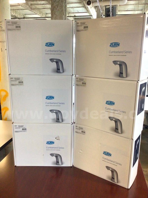 Lot of Zurn Cumberland Series Sensor Soap Dispensers