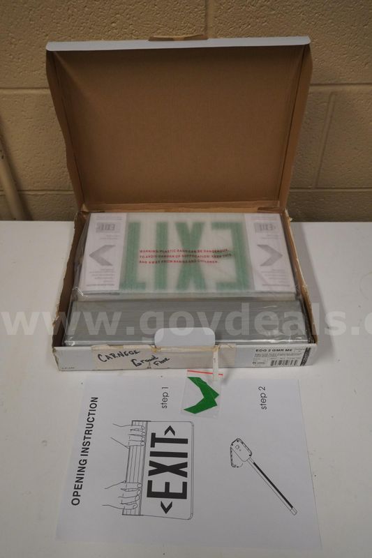 Lithonia Lighting Edge-Lit LED Exit Sign