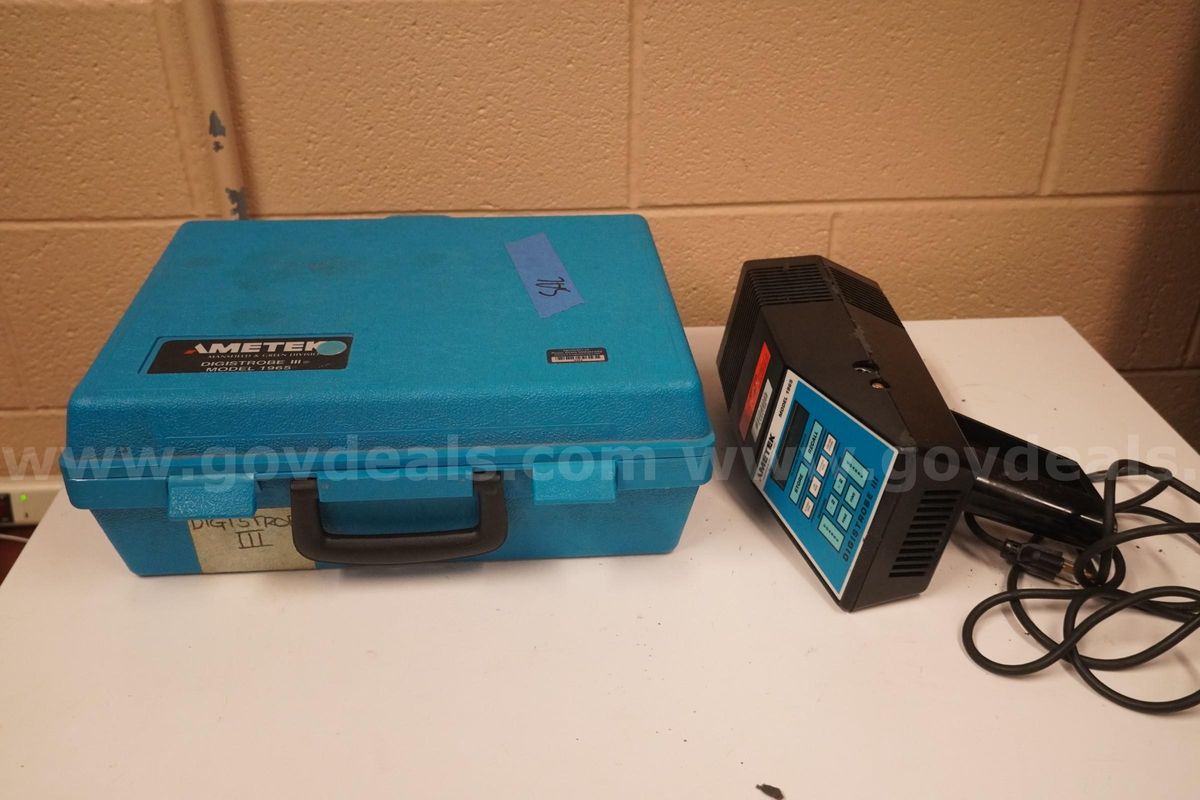 Ametek Model 1965 Digistrobe III