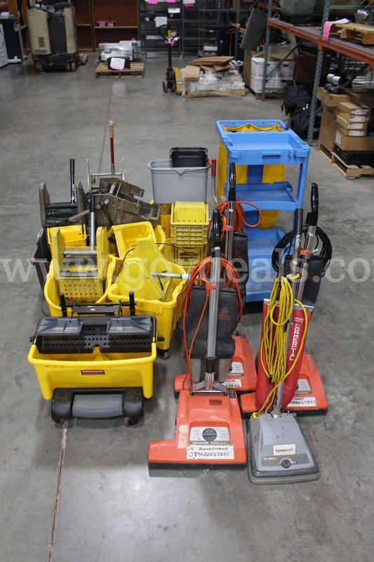 Lot of Janitorial Equipment