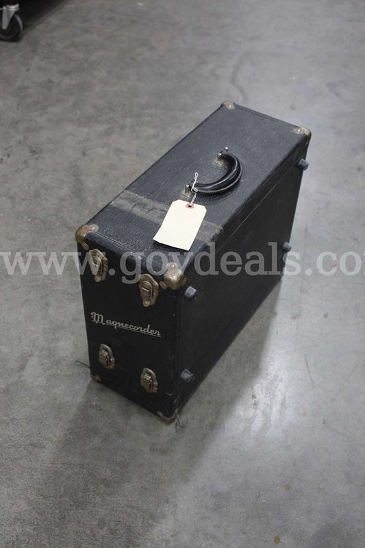 Magnecord PT63-J Recording/Playback Amplifier + Case