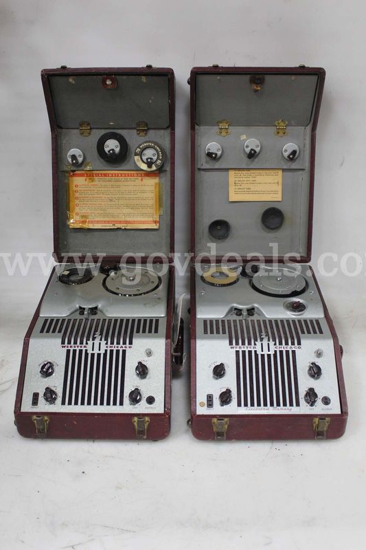 Webster-Chicago Wire Recorders