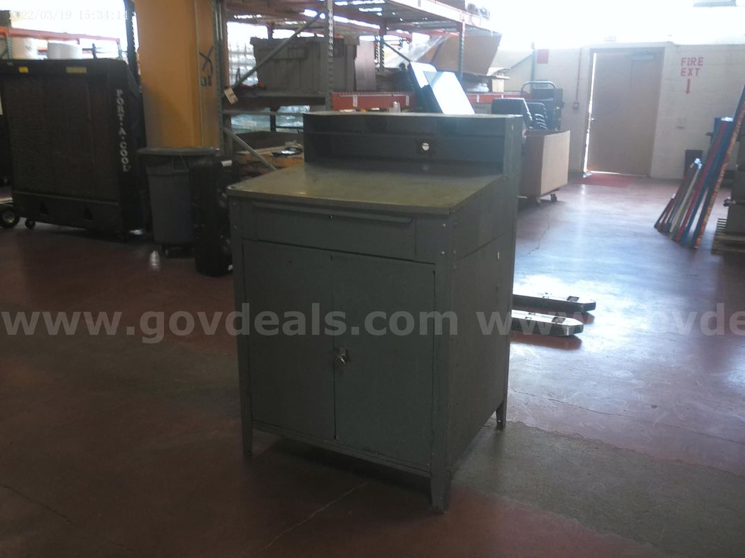 Industrial Shop Desk