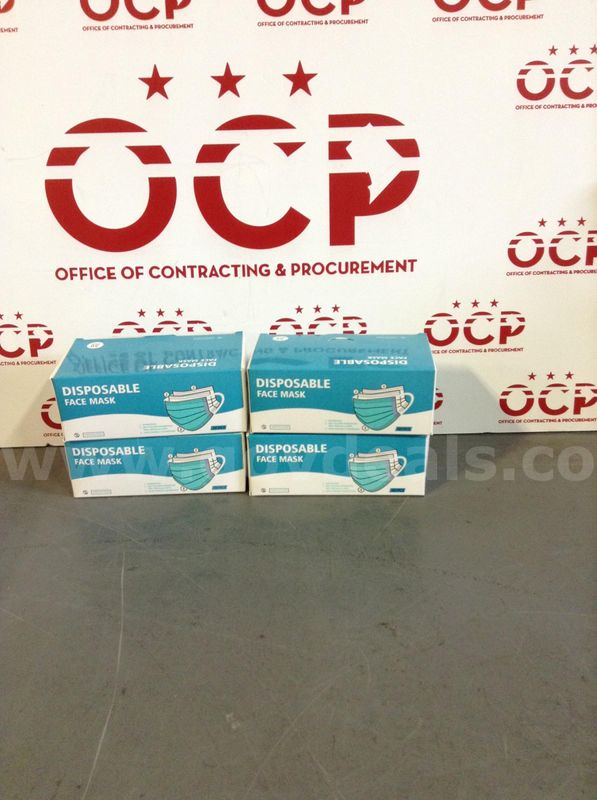Disposable Face Masks - 17 boxes