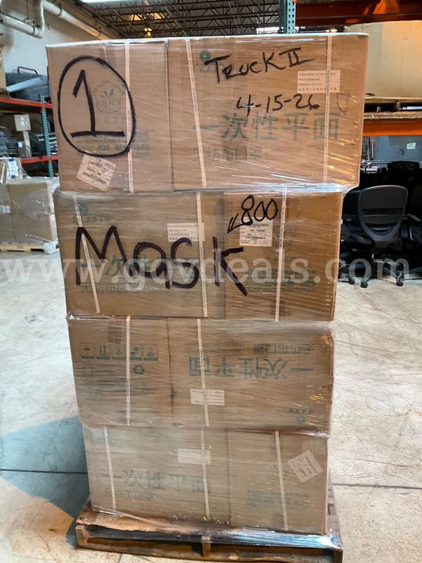 Lot of 1,600 Disposable non-woven Masks - New