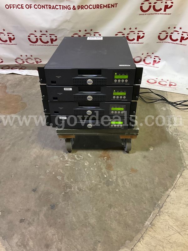 Lot of 4 DELL AUTOLOADERS