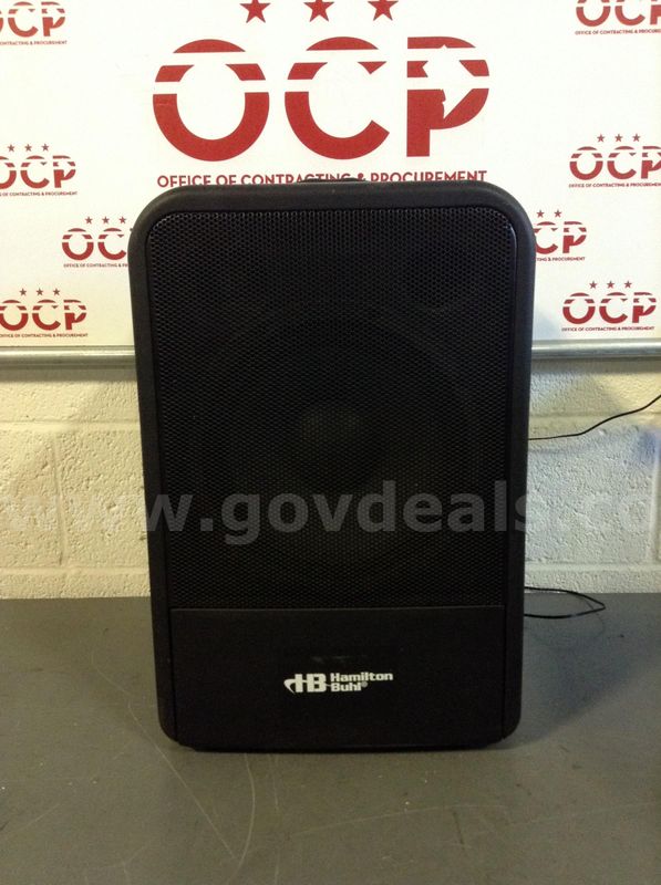 Hamilton VENU100A PA System 100W Portable(2 UNITS) POWER ON