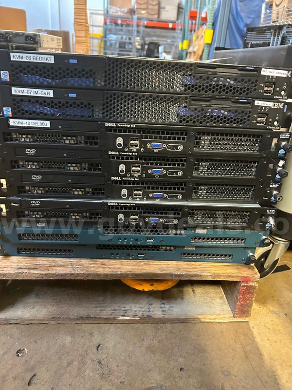VARIOUS SERVERS - Lot of 8