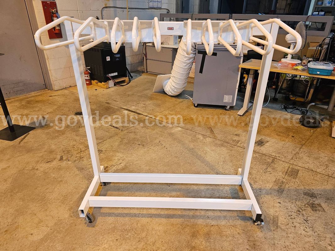 X-Ray Apron Rack ( Mobile ) W/10 - Pivoting Arms
