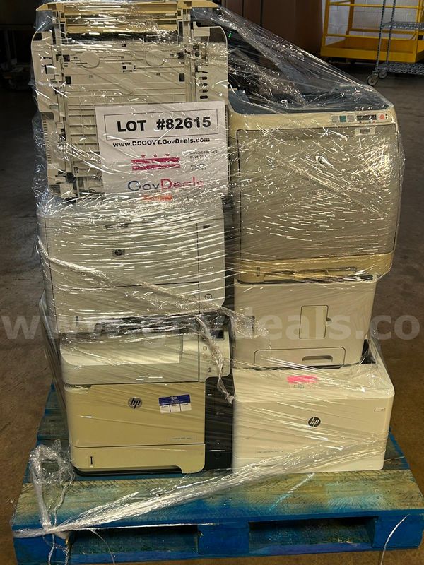 Printers, HP (10 UNITS) - POWER ON