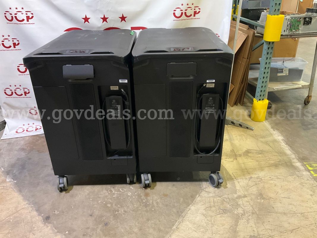 Lot of 2 Dell Mobile Cart
