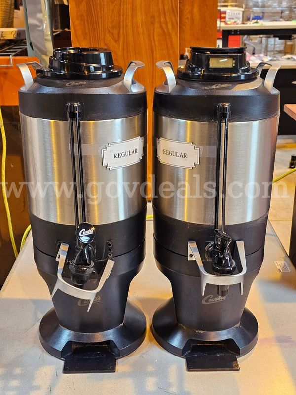 Lot Of 2 - Wilbur Curtis 1.5 Gallon Coffee Servers