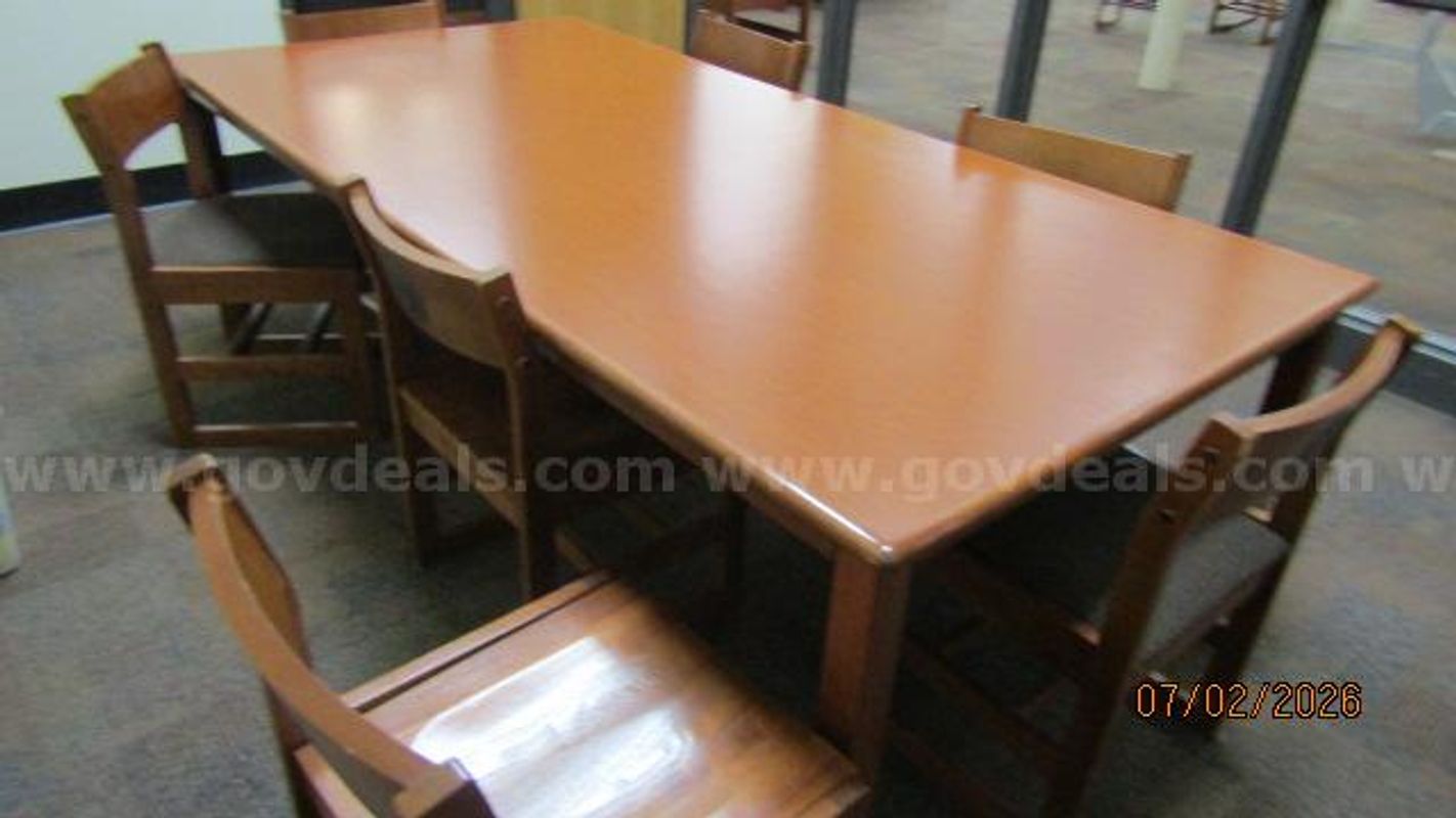 Tables and chairs