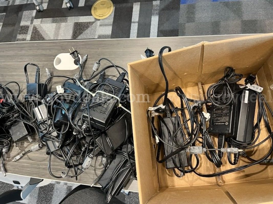 USED 22 Motorola IMPRES 2 chargers + 21 power cords for APX7000 radios
