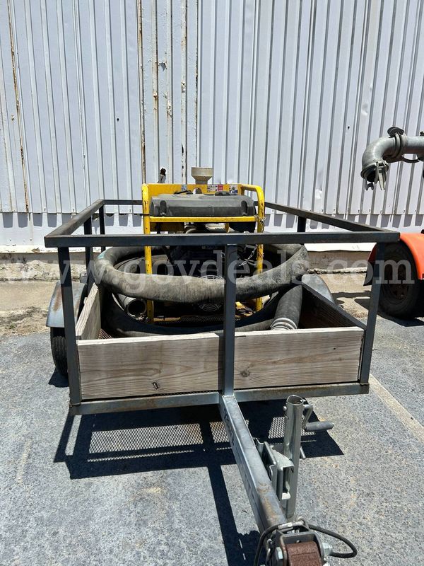 4" inch Pump with Trailer