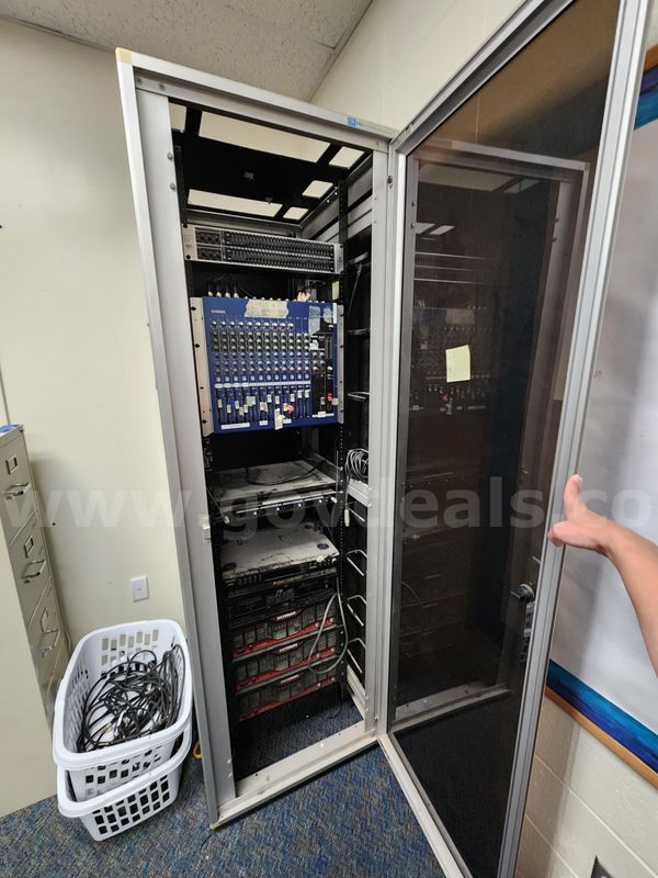 7 ft Audio Cabinet