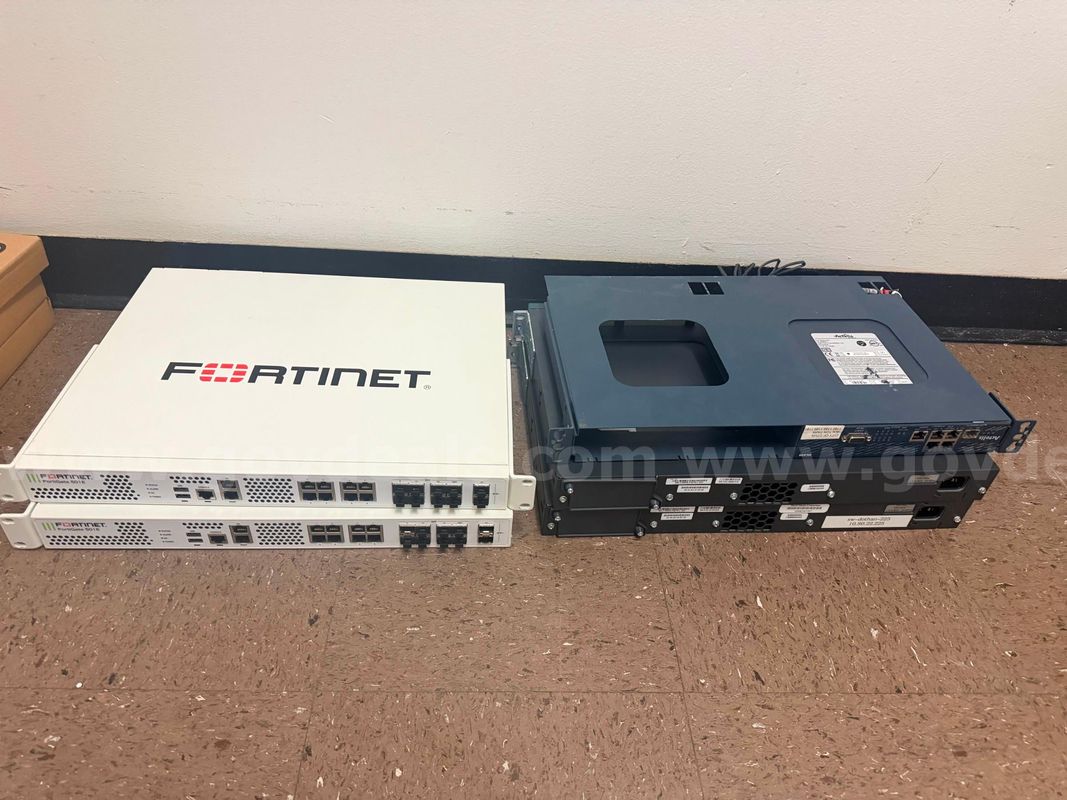 IT - Lot #681 - Lot of 5 - Anatel, Fortinet, and Actelis switches