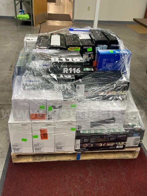 Lot of (63) Miscellaneous Toner Cartridges.