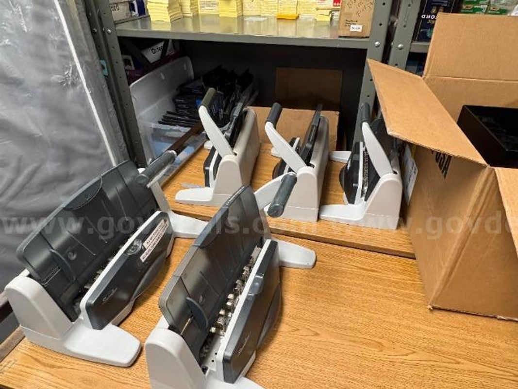 Lot of (5) Swingline Hole Punches.