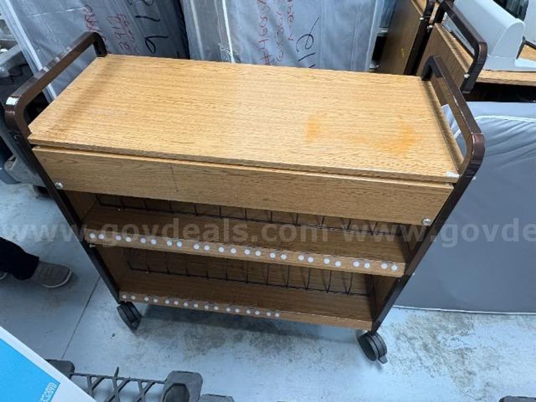 Lot of (3) Chart Carts.