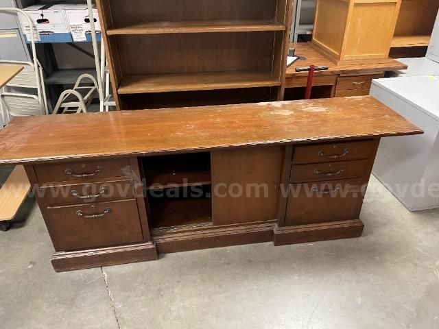 Lot of (1) Credenza 86" X 21".