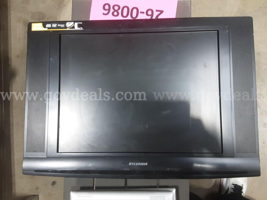 Sylvania LCD/DVD Television, Wall Mount, Flat Panel, 20"