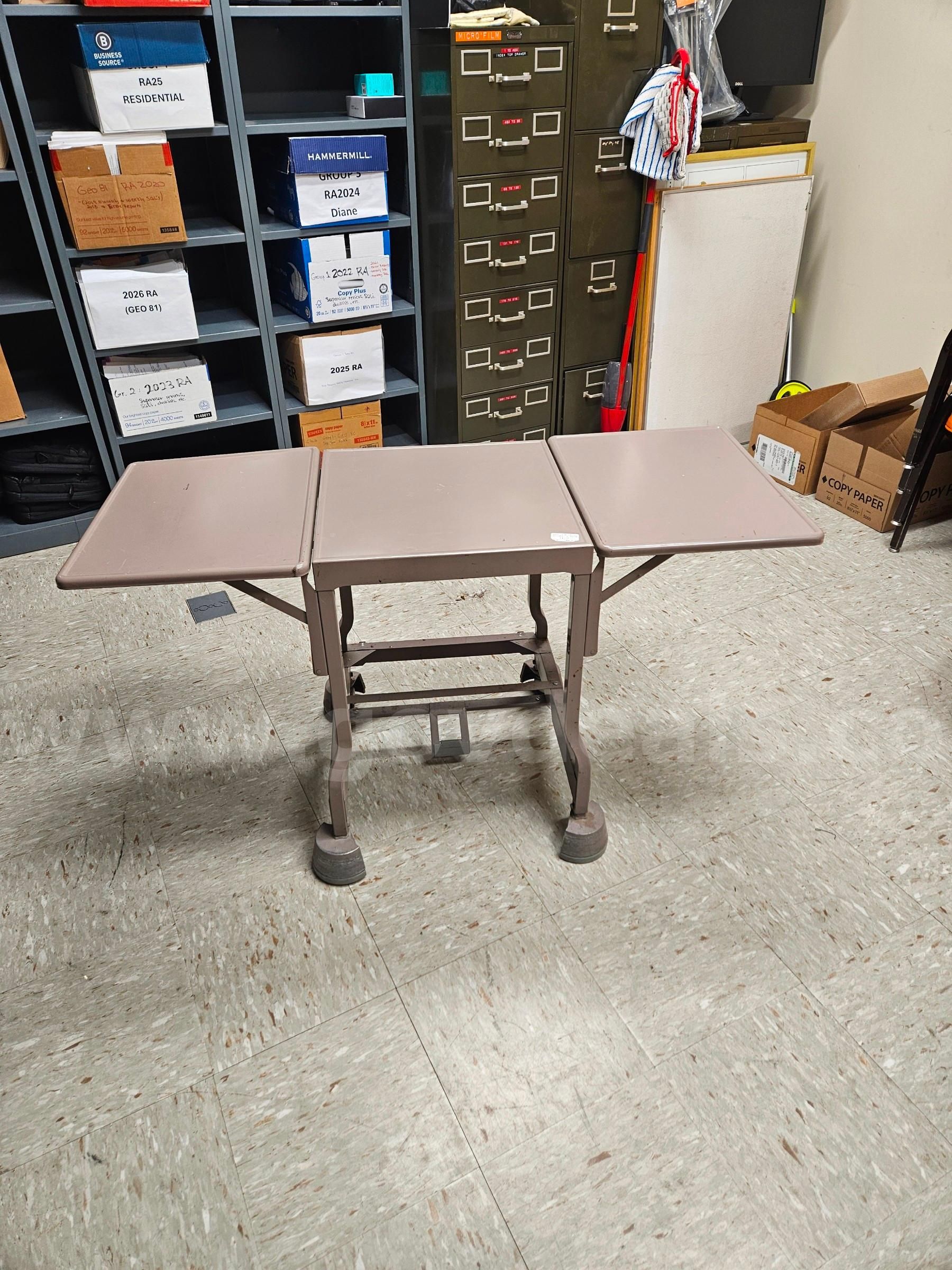 Lot of (2) Metal Tables