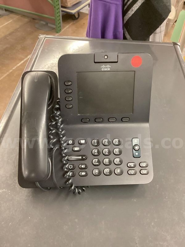 Lot of twenty-five (25) identical Cisco 8945 VOIP IP Telephones (power supply not included)
