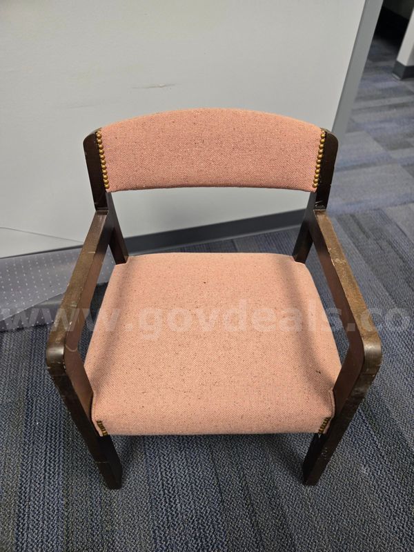 5 Chairs with Fabric Seat and Back