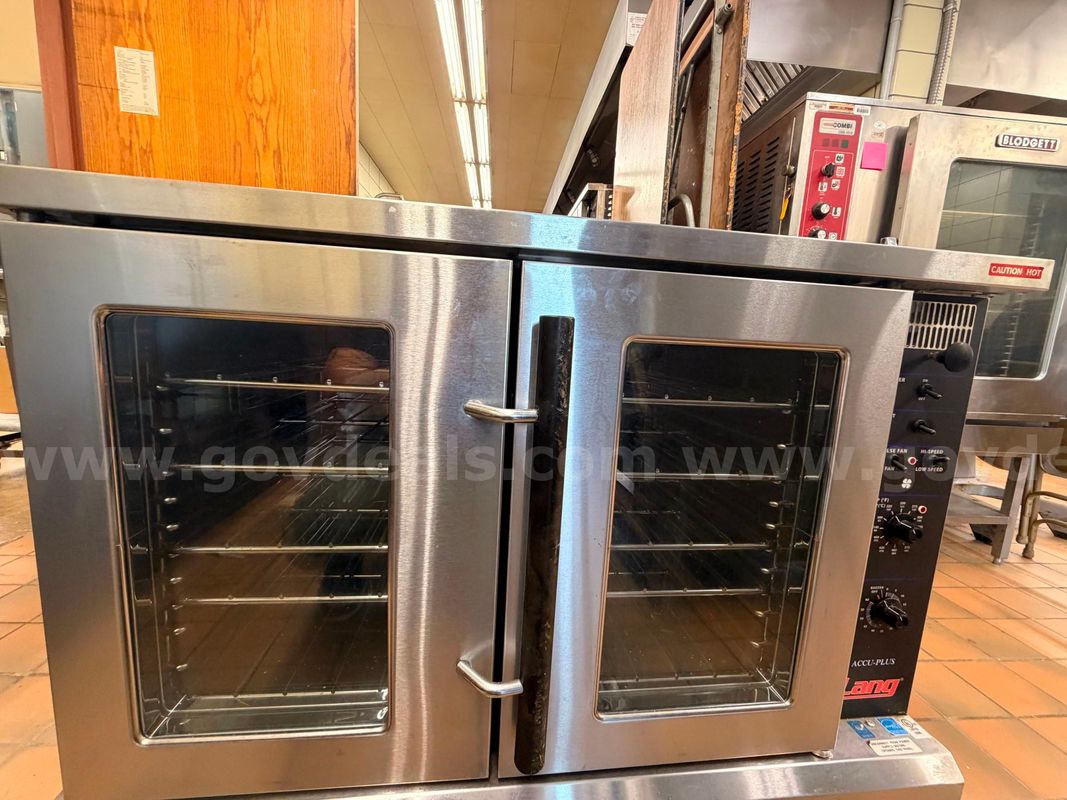 Convection oven, double stacked