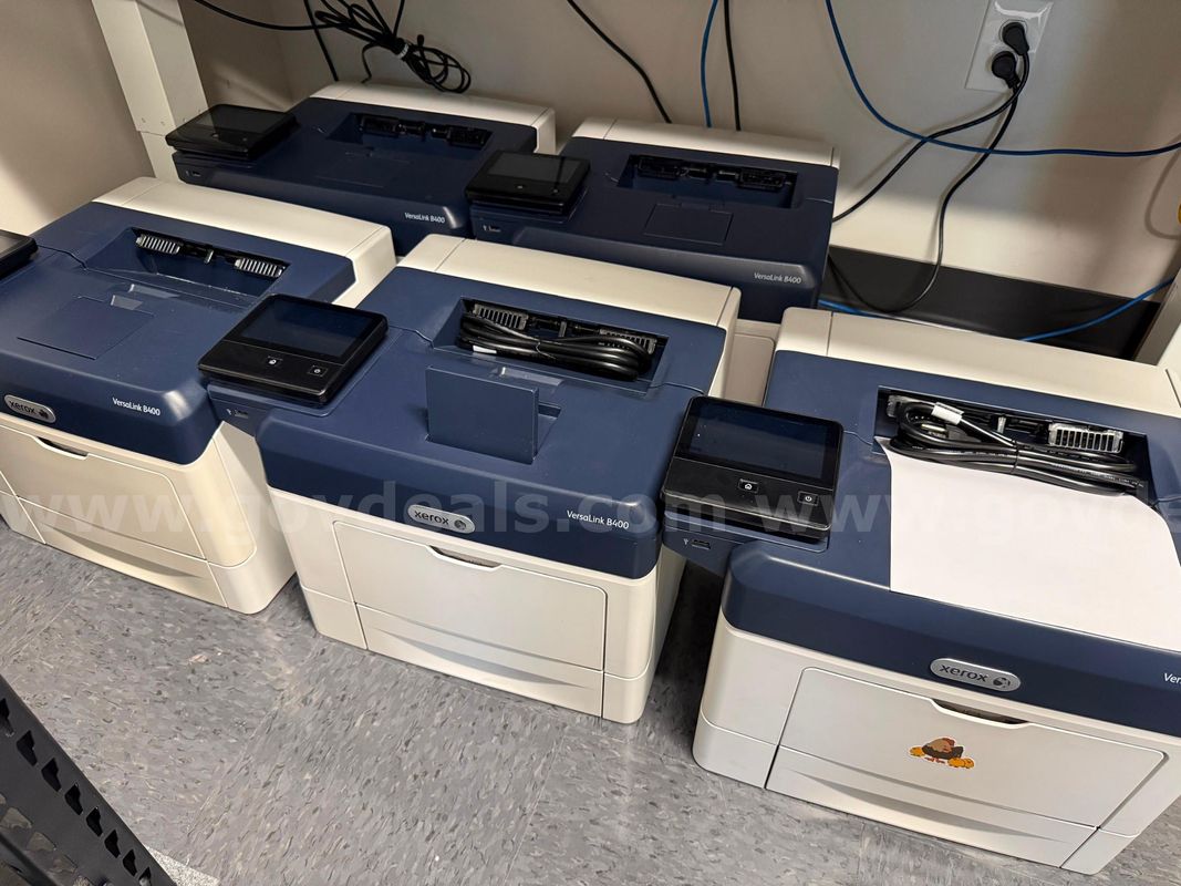 Lot of 8 - Xerox B400 Black and White Printers