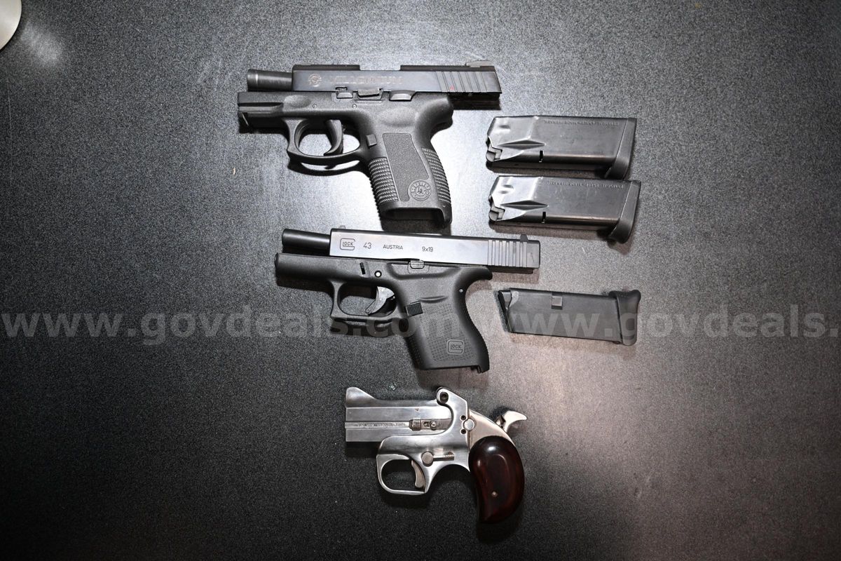 Lot 1- 3 Handguns