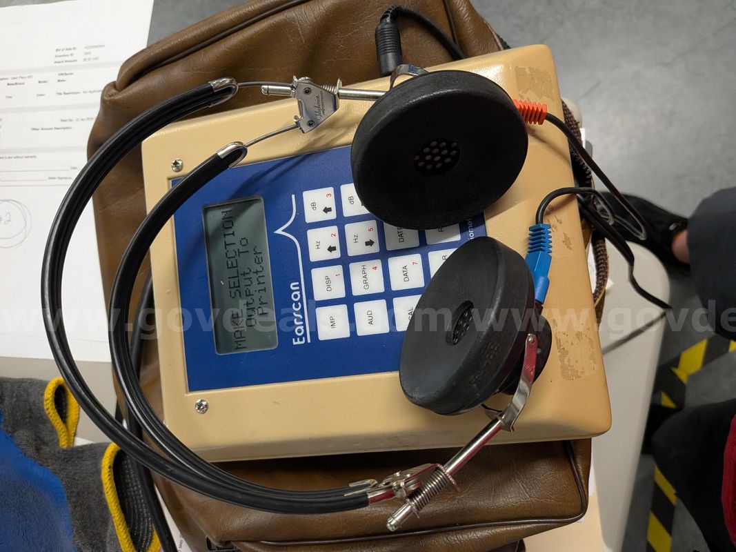 Earscan Micro Audiometrics Hearing tester
