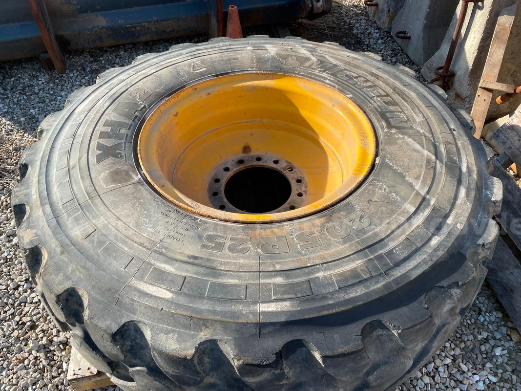 Loader Bucket and Spare Tire