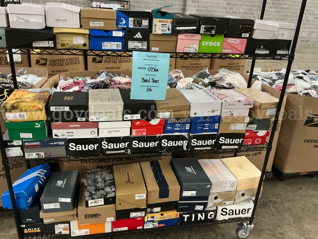 Apparel: "Boxed Shoes" (JUN26-0756X)