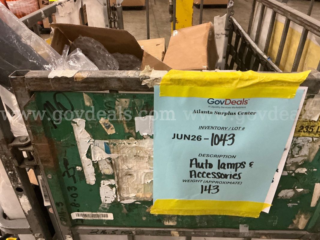 Hardware "Auto Head lamps and Accessories" (JUN26-1043)