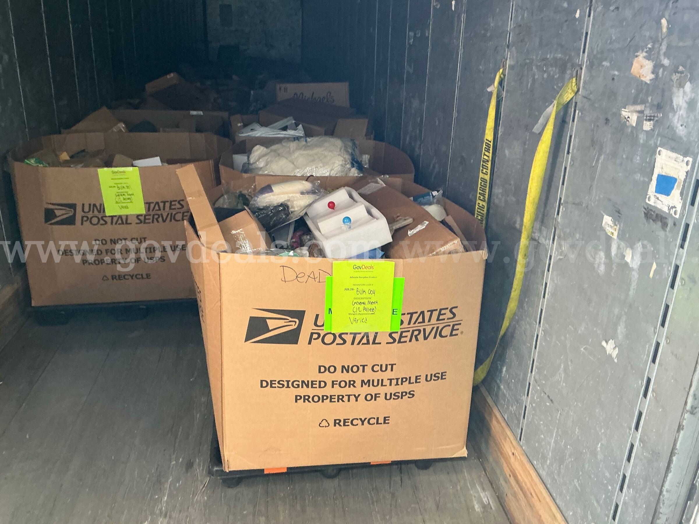 General Merchandise: "Bulk" Load (12-Gaylord Boxes) JUL26-BULK0004