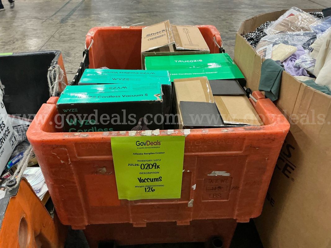 General Merchandise: Vacuum/Cleaning (JUL26-0209X)