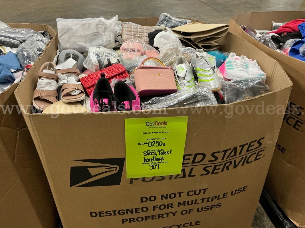 Apparel: Manually Sorted "Shoes, Handbags and Totes" (JUL26-0250X)