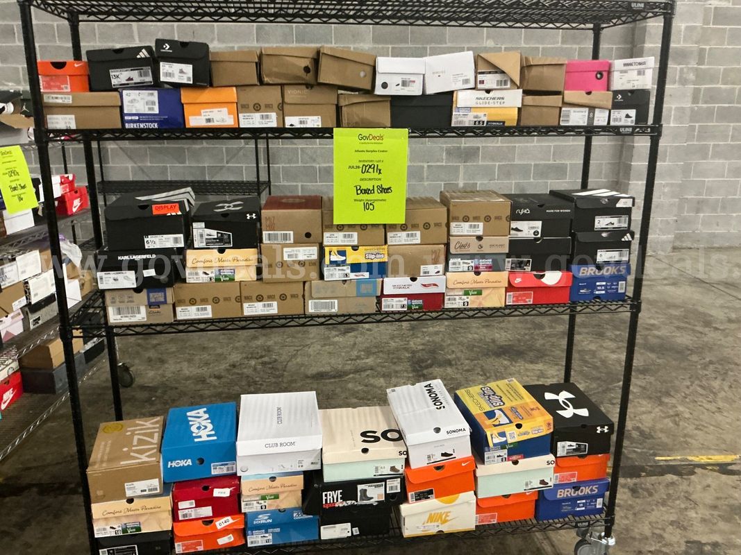 Apparel: "Boxed Shoes" (JUL26-0291X)