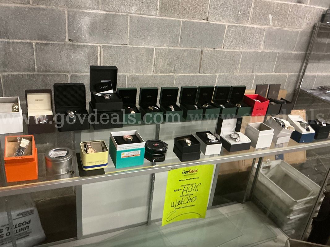 Jewelry: "Assorted watches" (JUL26-H018)